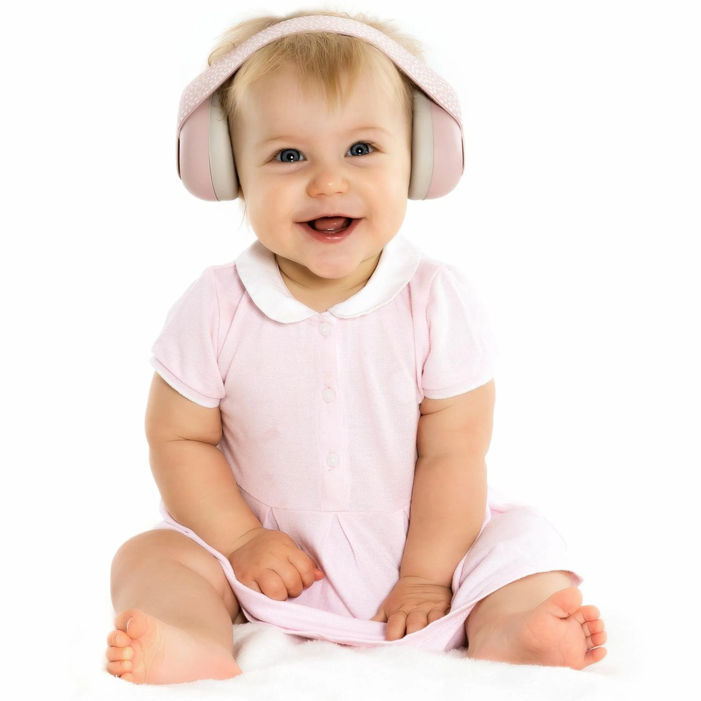 Baby Kapselgehörschutz SilentGuard - Altrosa