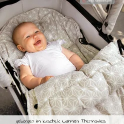 Baby Nestchen für die CX3 Babywanne - Grau Meliert - Kollektion 2024