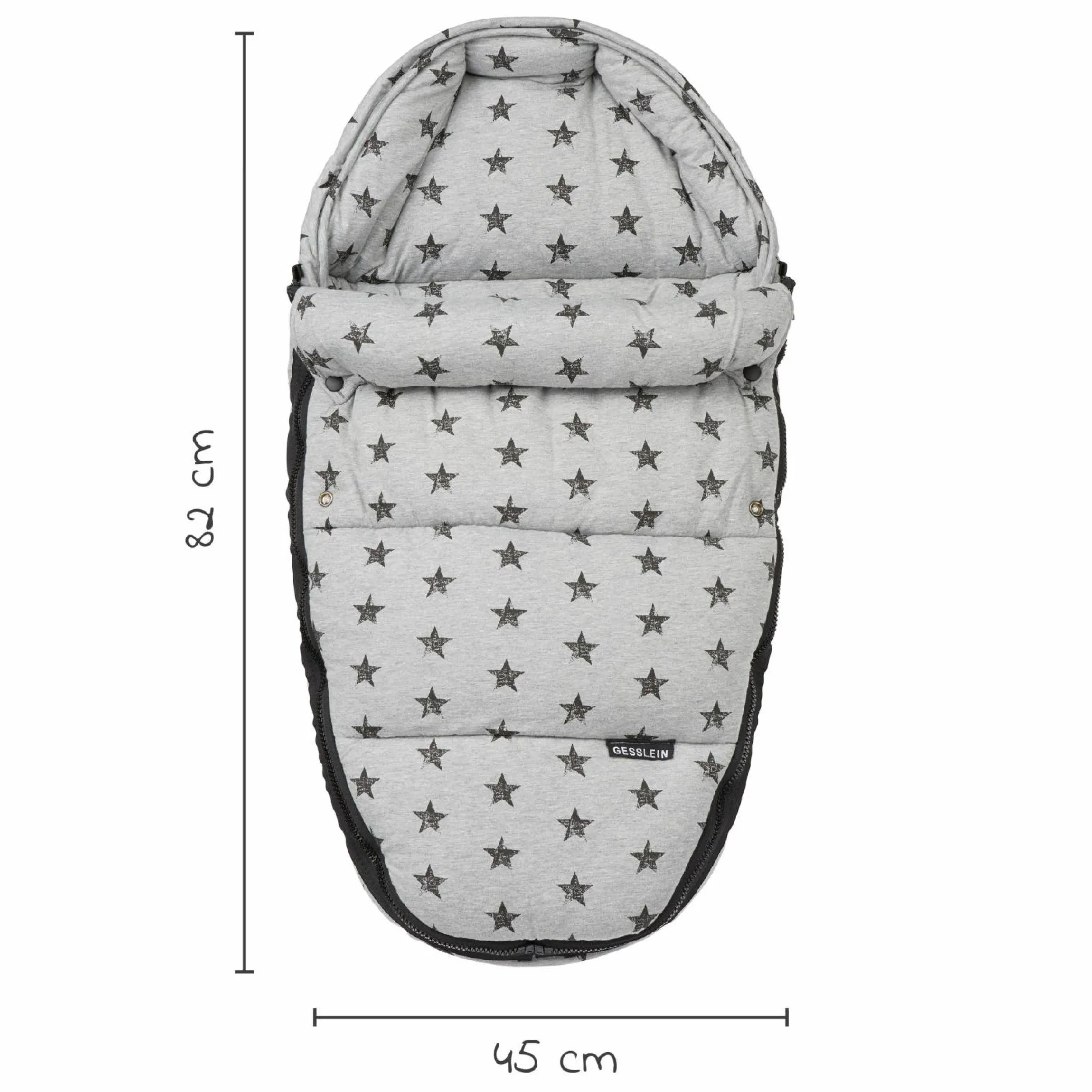 Baby Nestchen für die CX3 Babywanne - Grau Meliert - Kollektion 2024