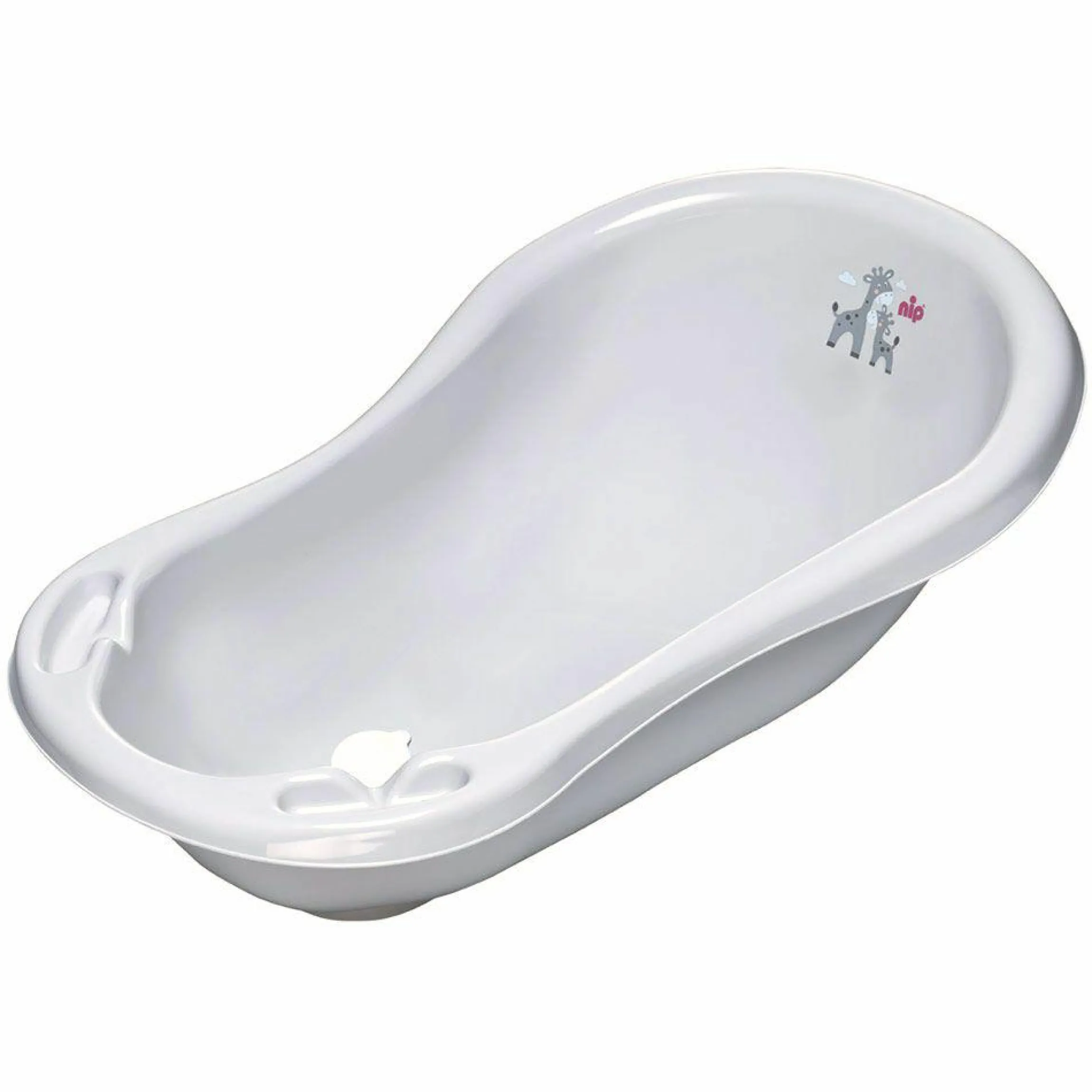 Baby-Badewanne - Giraffe - Grau