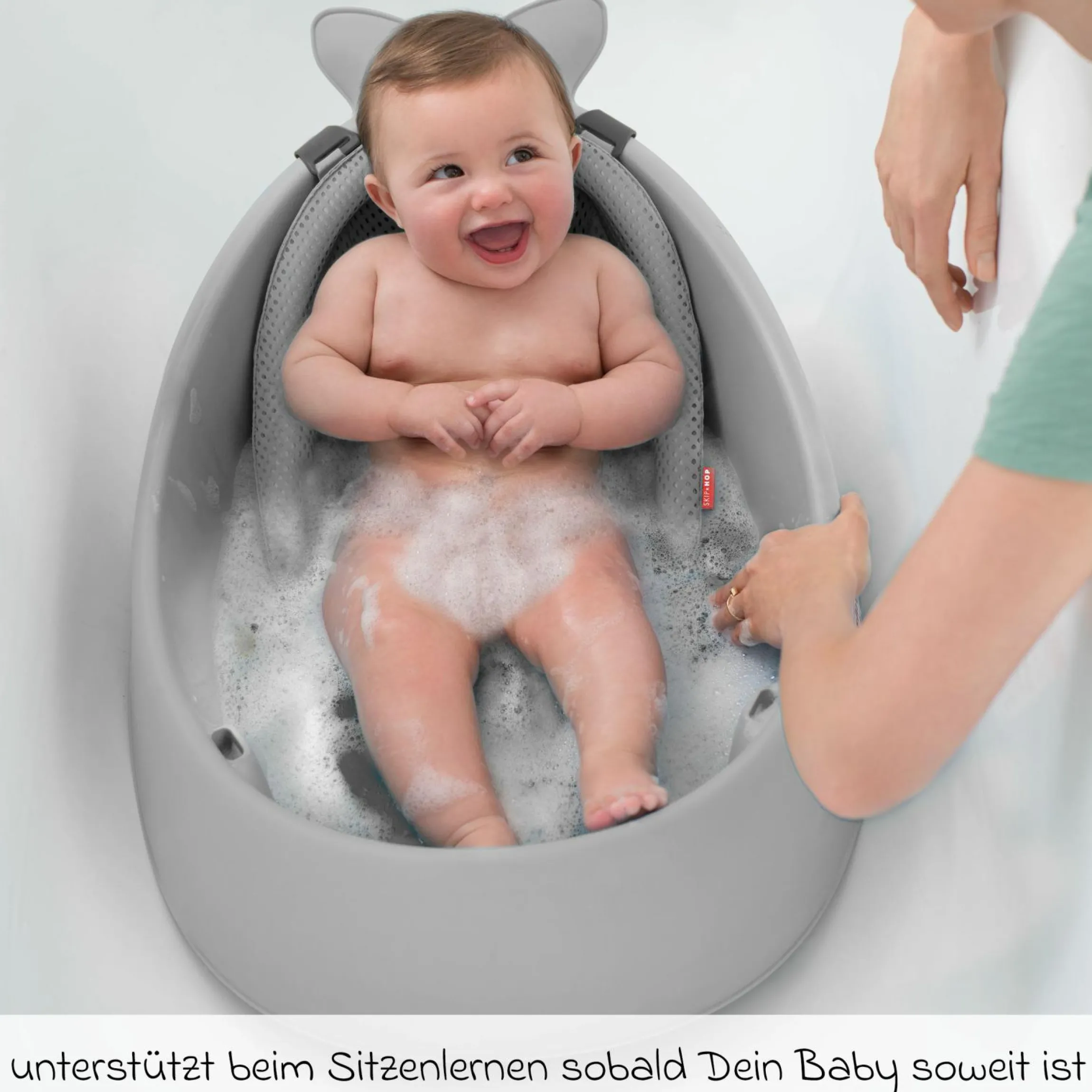Baby-Badewanne Moby - Grau