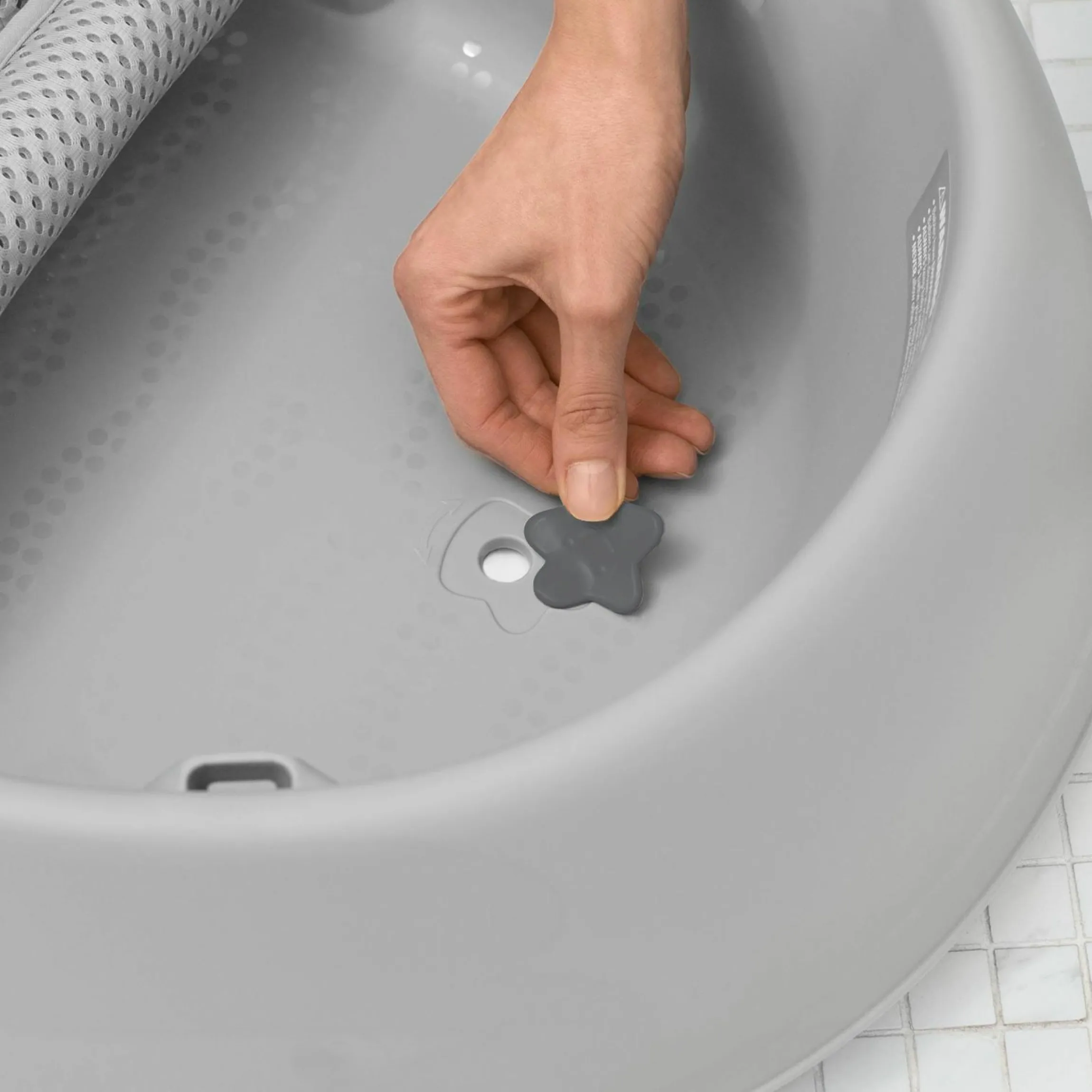 Baby-Badewanne Moby - Grau