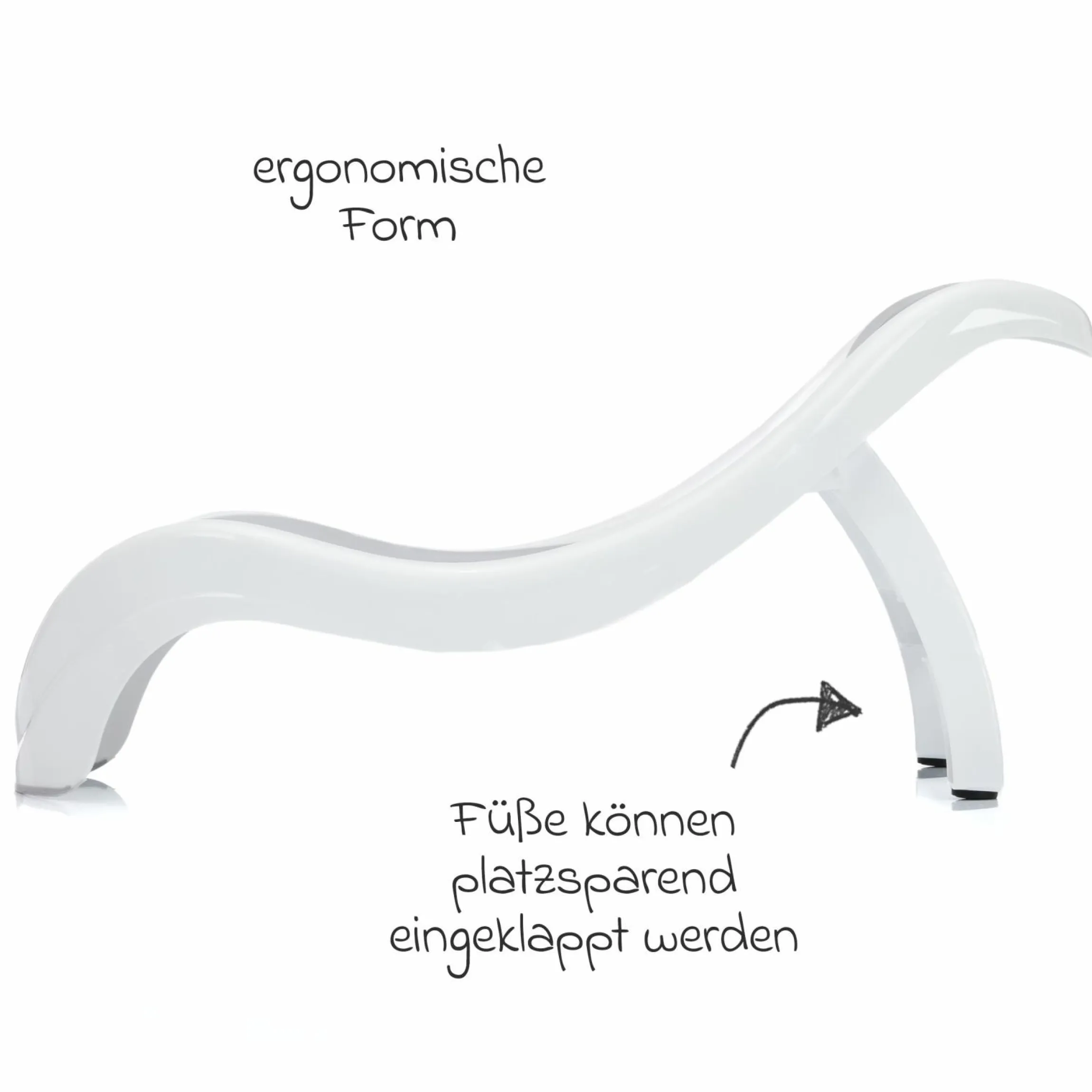 Baby-Badewannensitz Delfin mit ergonomischer Form - Grau