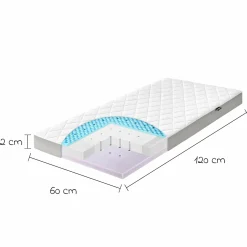 Babybett-Matratze Dr. Lübbe Air Premium 60 x 120 cm
