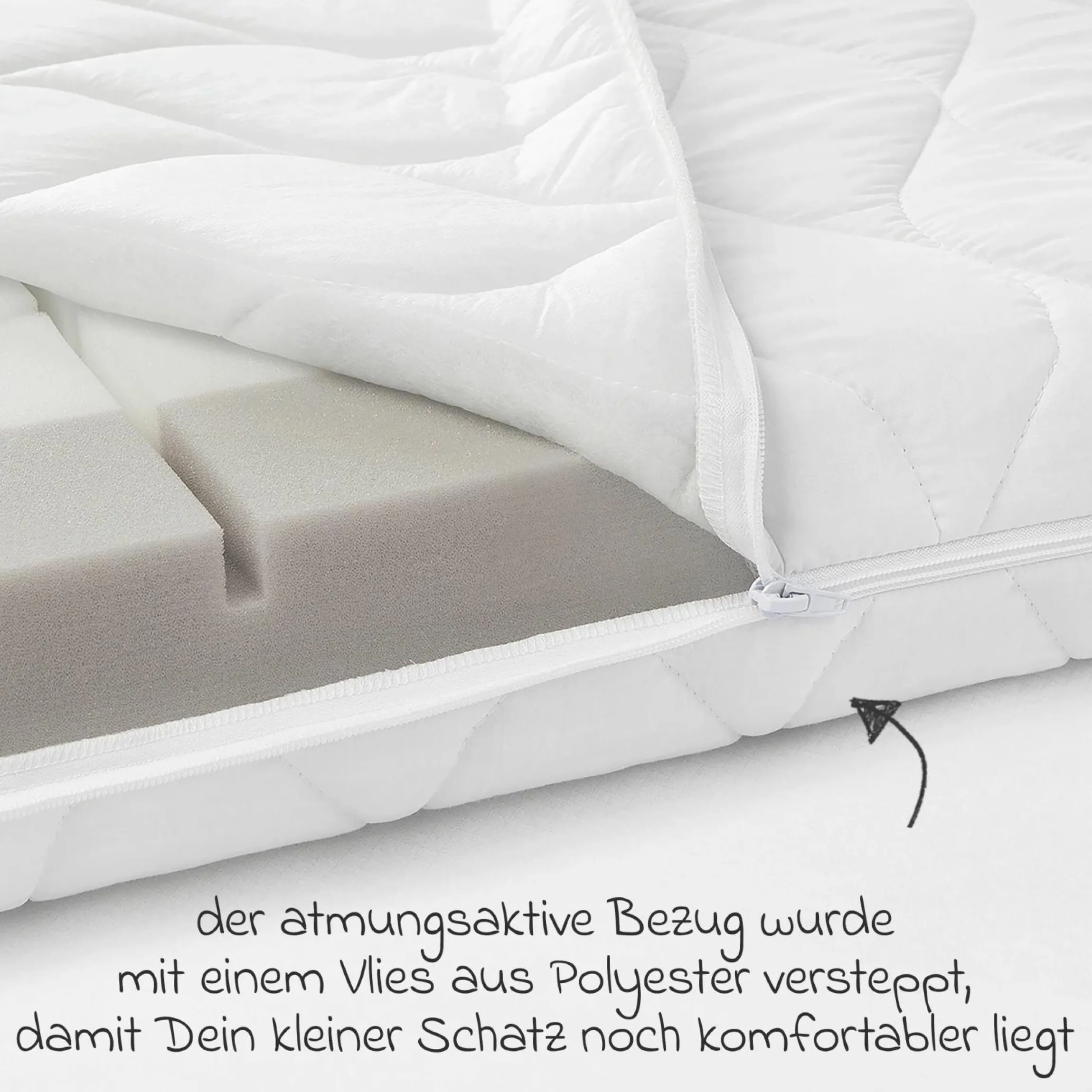 Babybett-Matratze Joy 70 x 140 cm