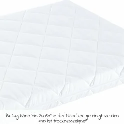 Babybett-Matratze Regenbogen 60 x 120 cm