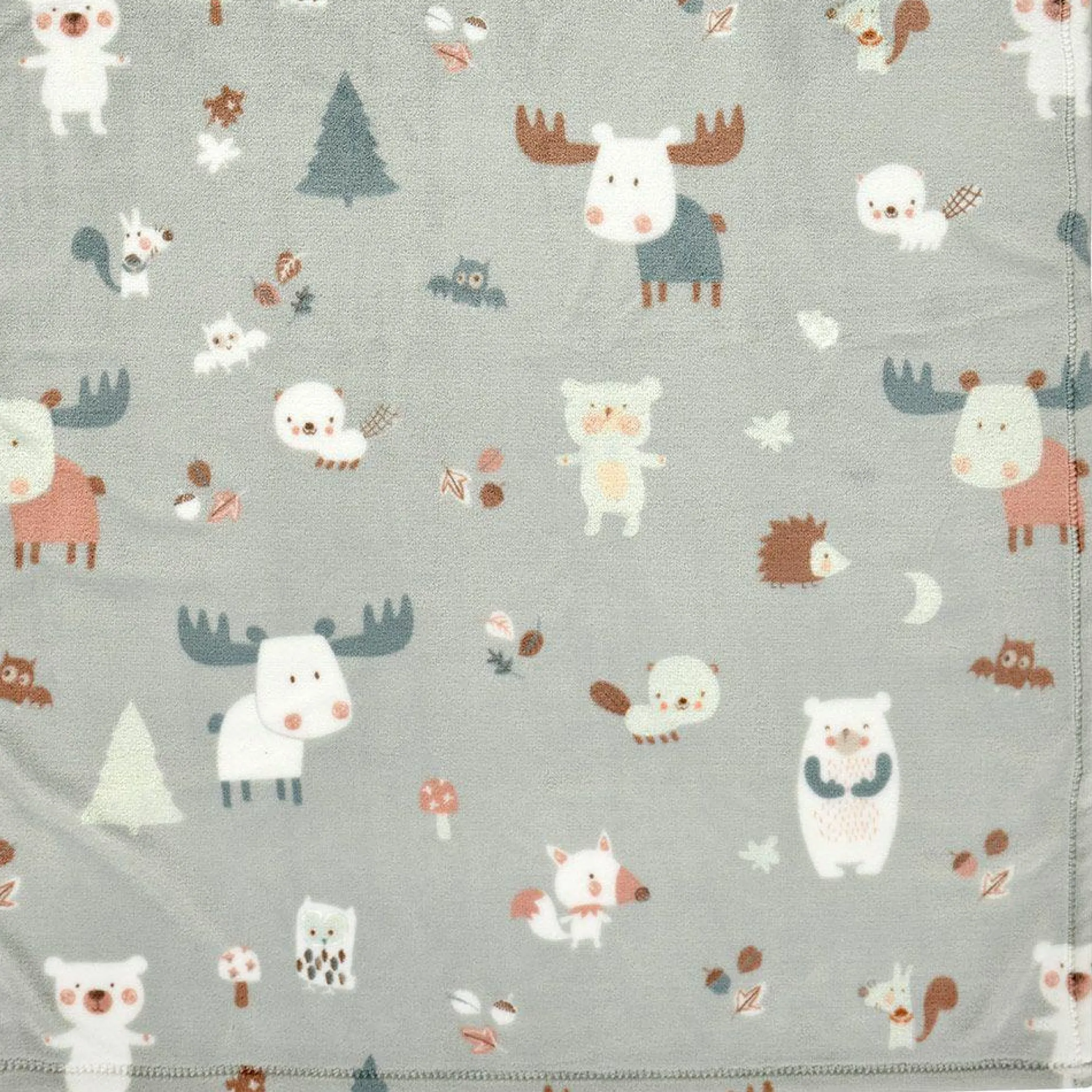 Babydecke Mikrofaser 75 x 100 cm - Baby Forest