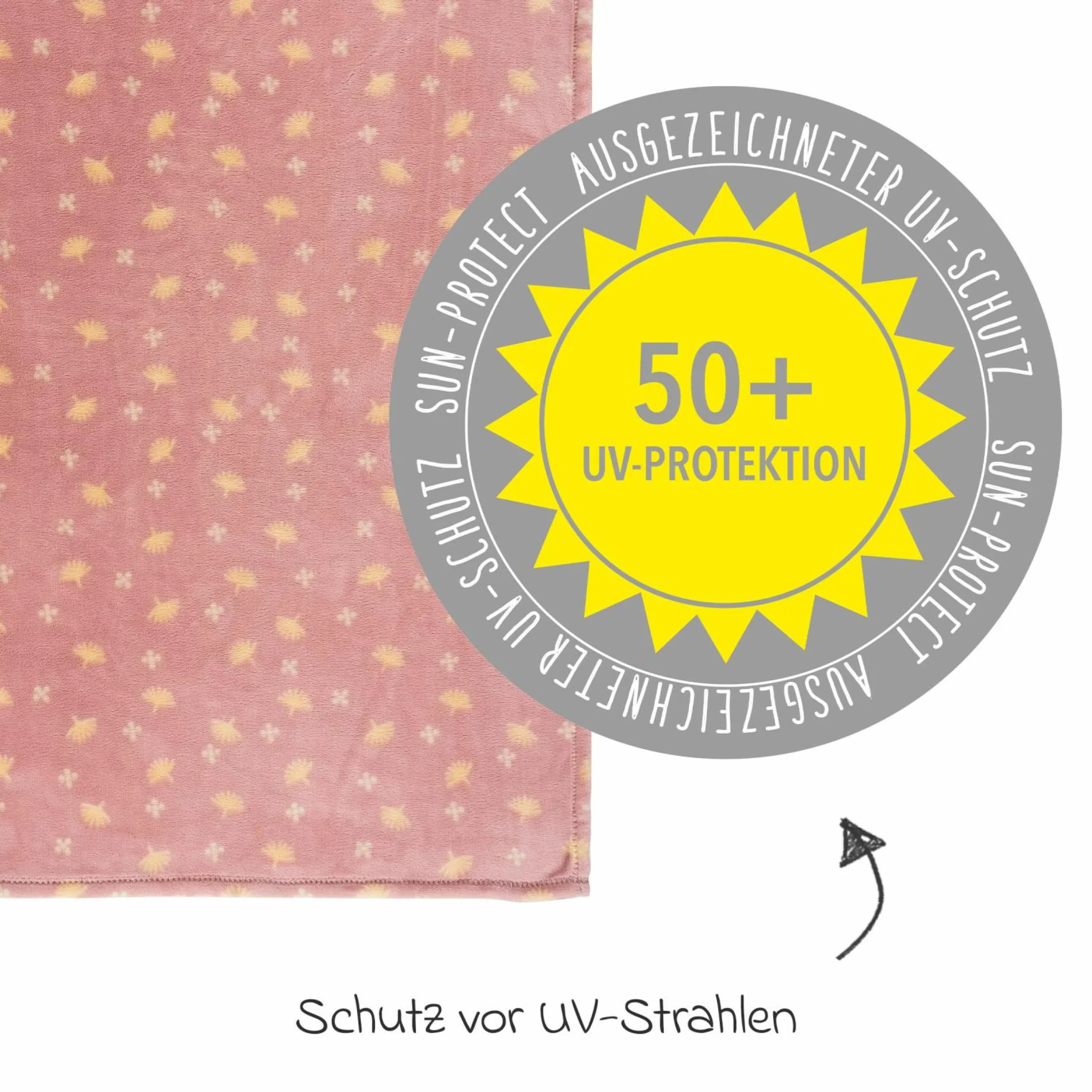 Babydecke Mikrofaser 75 x 100 cm - Pretty