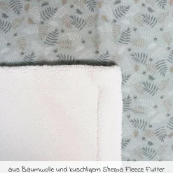 Babydecke Winter Jersey - Forrest Green
