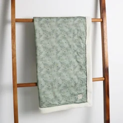 Babydecke Winter Jersey - Forrest Green