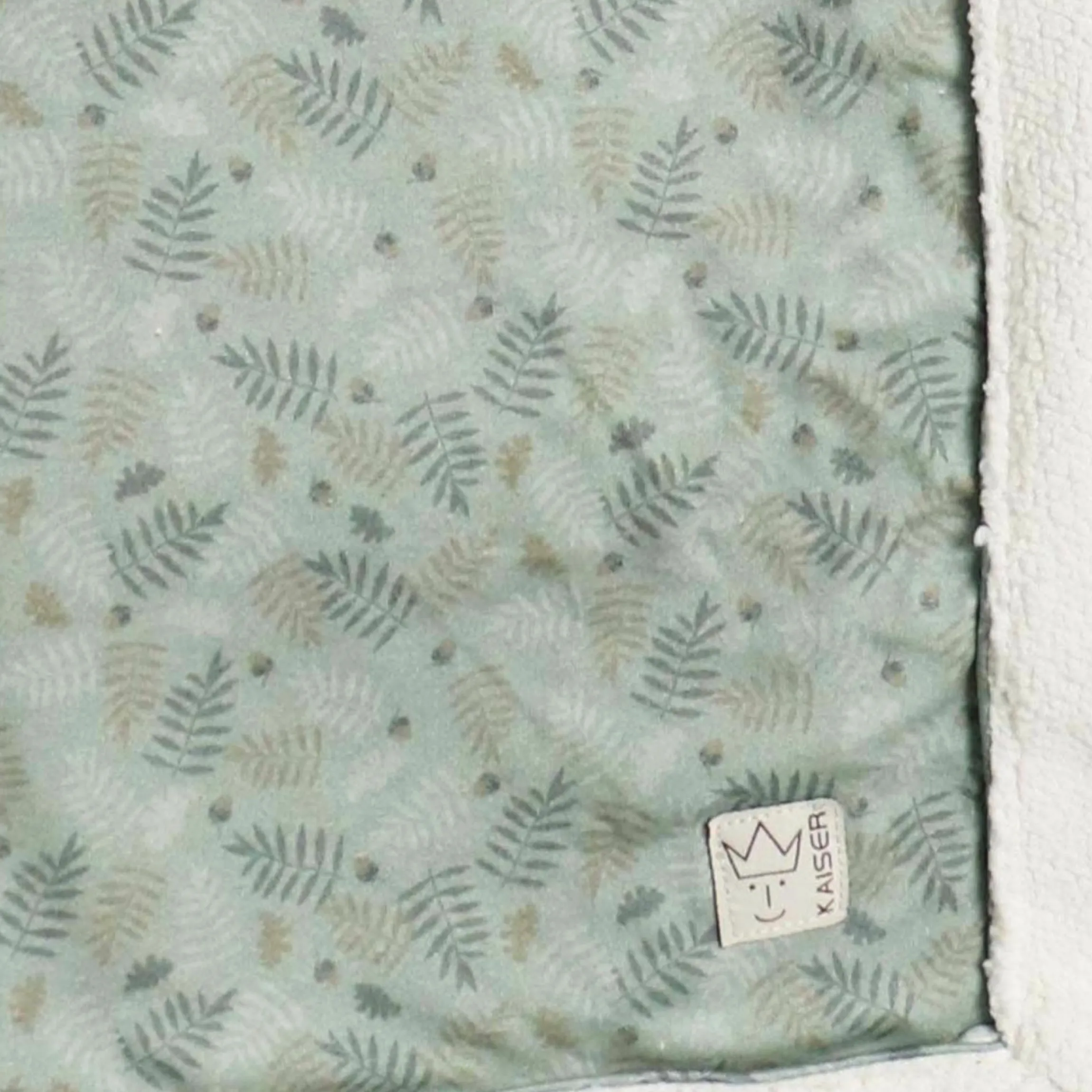 Babydecke Winter Jersey - Forrest Green