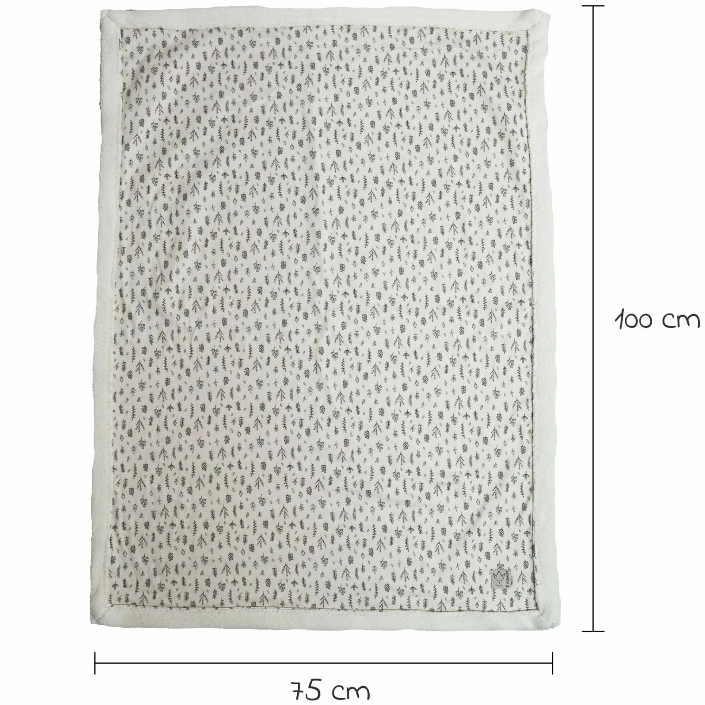 Babydecke Winter Jersey - Leave