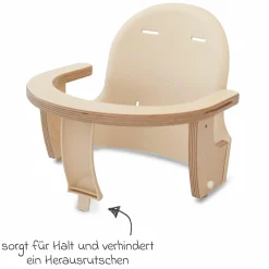 Babyeinsatz für Hochstuhl Quarttolino - Natur - Kollektion 2024