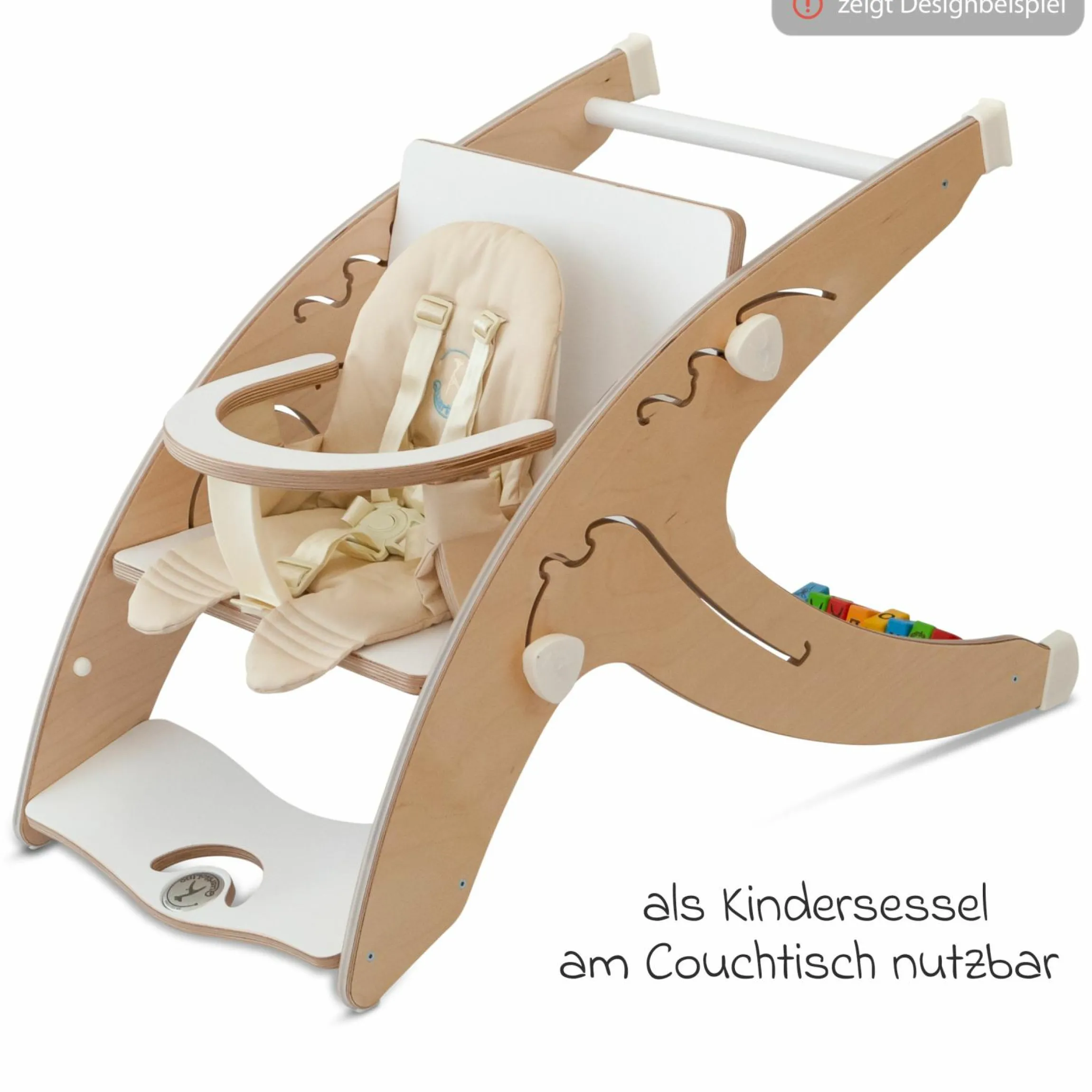 Babyeinsatz für Hochstuhl Quarttolino - Natur - Kollektion 2024