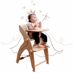 Babyeinsatz für Hochstuhl Quarttolino - Natur - Kollektion 2024