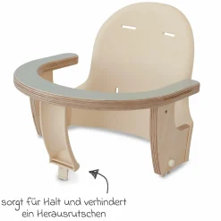 Babyeinsatz für Hochstuhl Quarttolino - Grau - Kollektion 2024