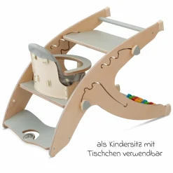 Babyeinsatz für Hochstuhl Quarttolino - Grau - Kollektion 2024