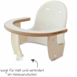 Babyeinsatz für Hochstuhl Quarttolino - Weiß - Kollektion 2024