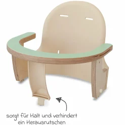 Babyeinsatz für Hochstuhl Quarttolino - Grün - Kollektion 2024