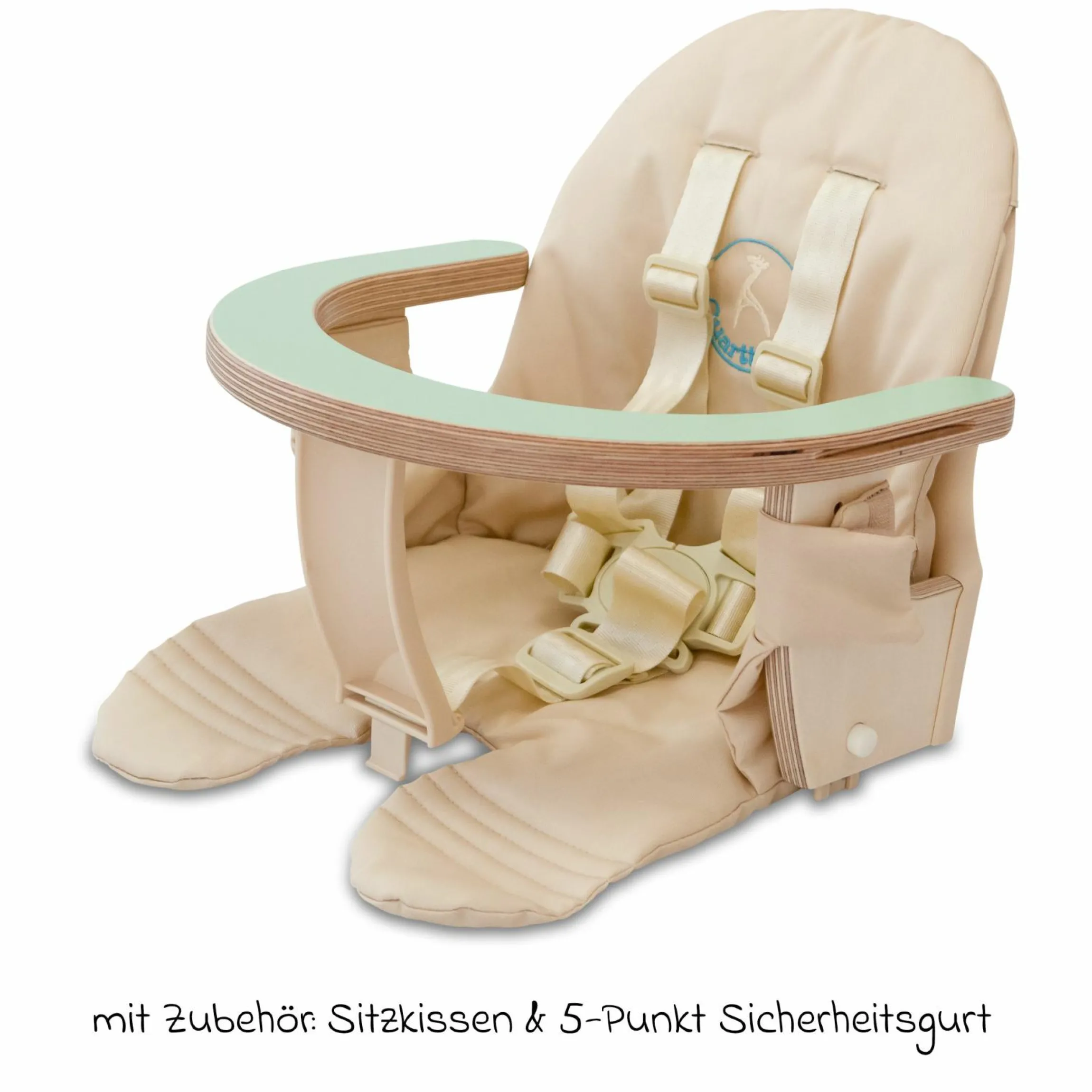 Babyeinsatz für Hochstuhl Quarttolino - Grün - Kollektion 2024