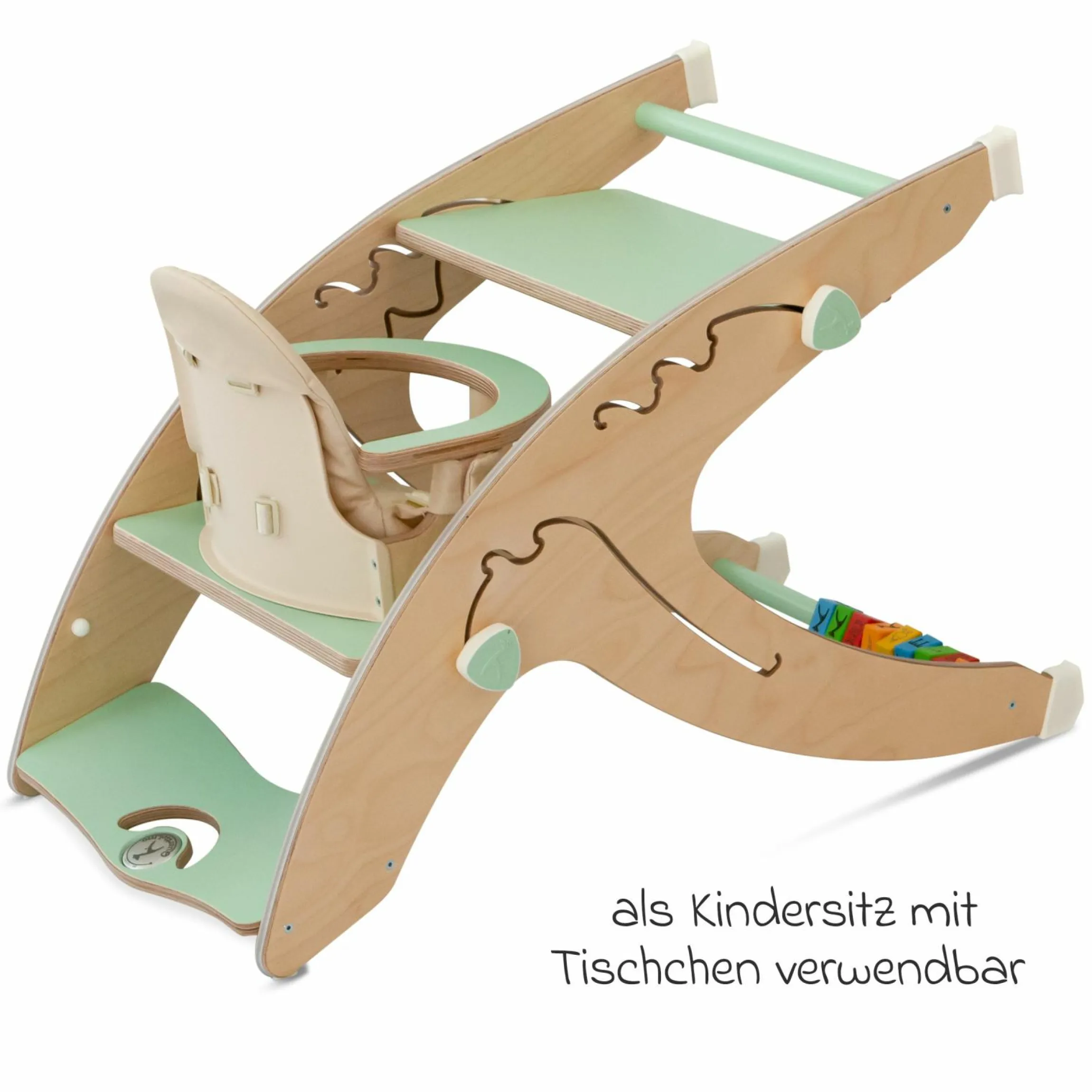 Babyeinsatz für Hochstuhl Quarttolino - Grün - Kollektion 2024