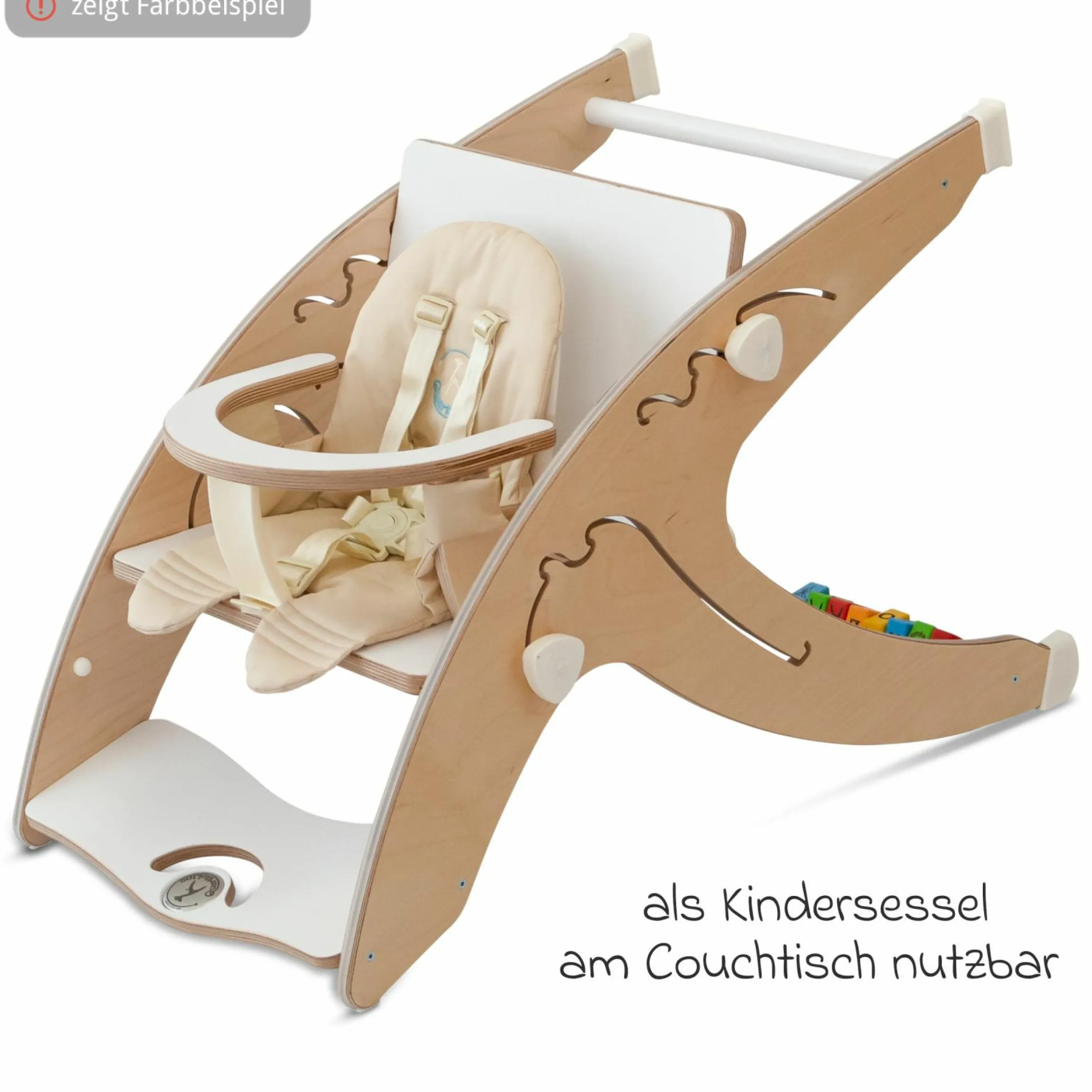 Babyeinsatz für Hochstuhl Quarttolino - Grün - Kollektion 2024
