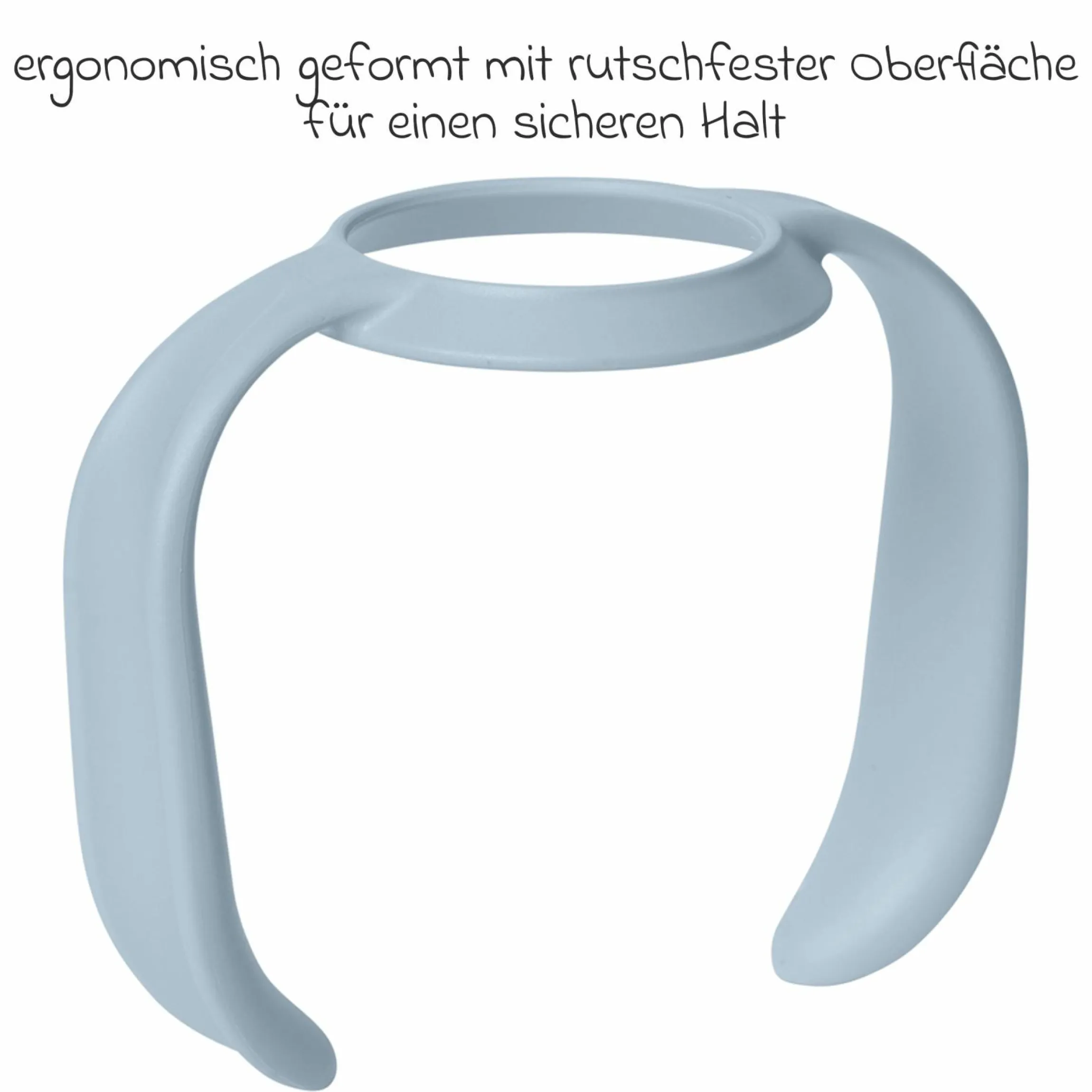 Babyflaschen-Griff Baby Bottle Handle - Baby Blue