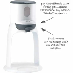 Babyflaschenzubereiter Bib Expresso Neo 2-in-1 Flaschen- & Babykostwärmer - Weiß Grau