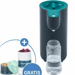 Babyflaschenzubereiter Milky Now + Gratis Milchpulverportionierer - Arctic Blue