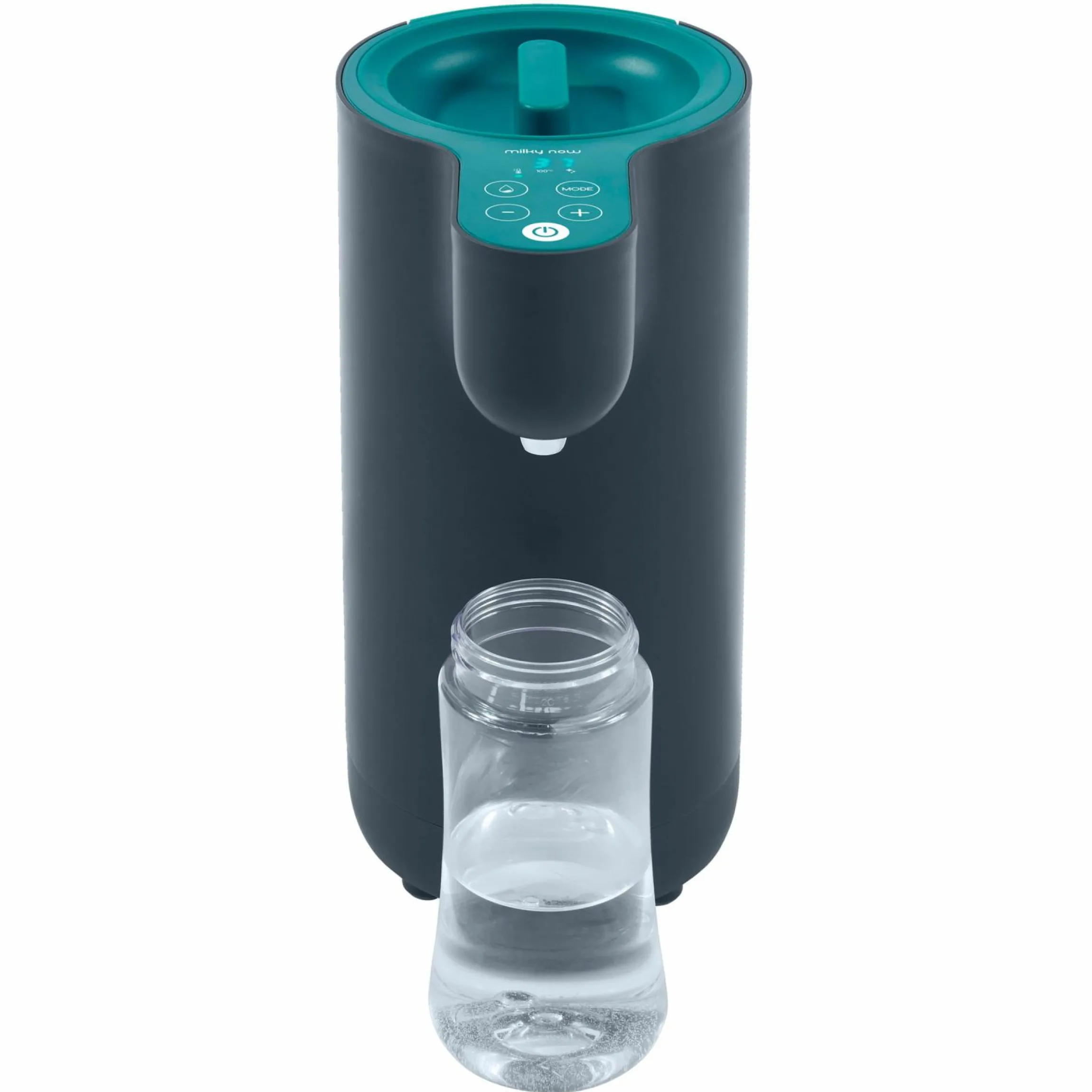 Babyflaschenzubereiter Milky Now + Gratis Milchpulverportionierer - Arctic Blue