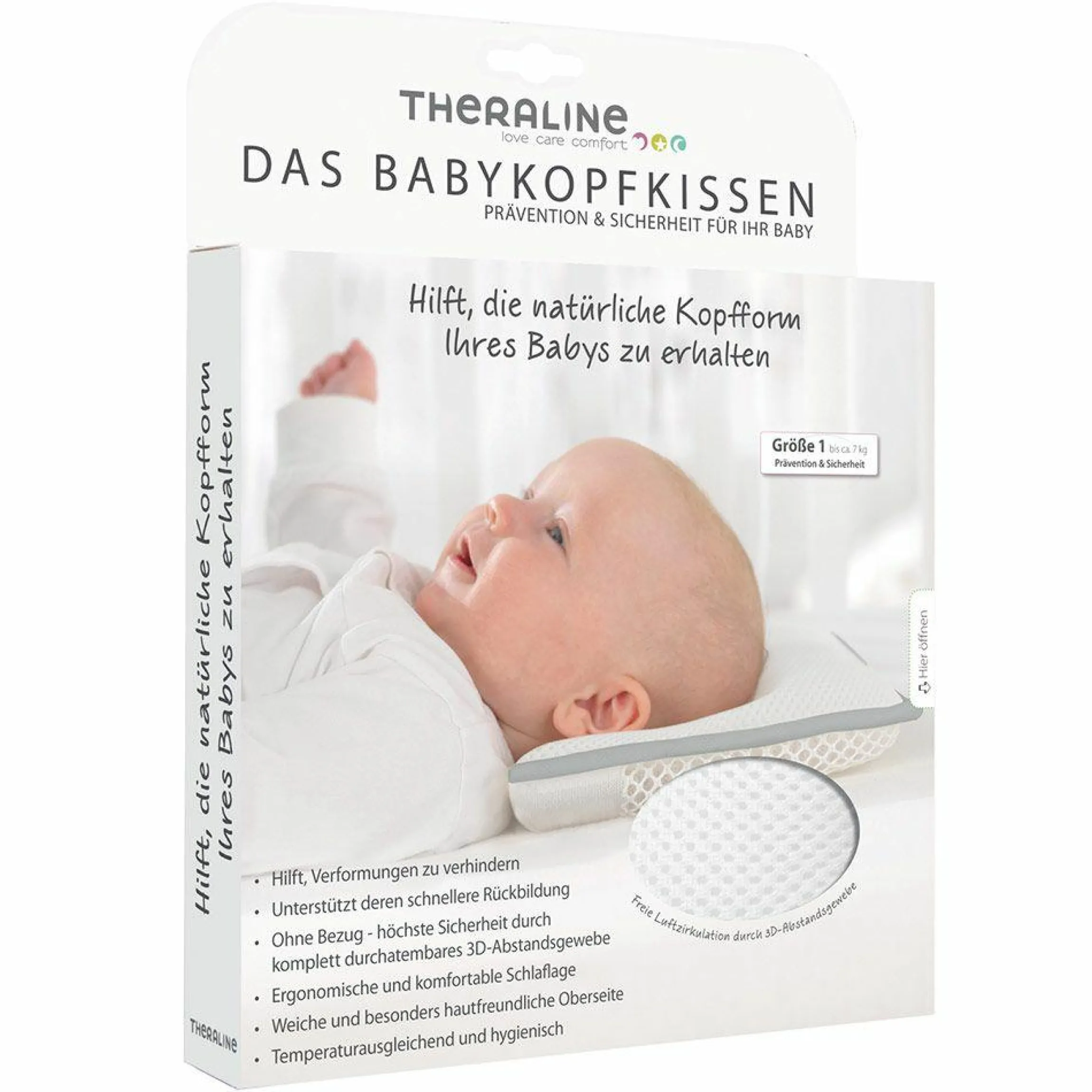 Babykissen gegen Kopfverformung Gr.1