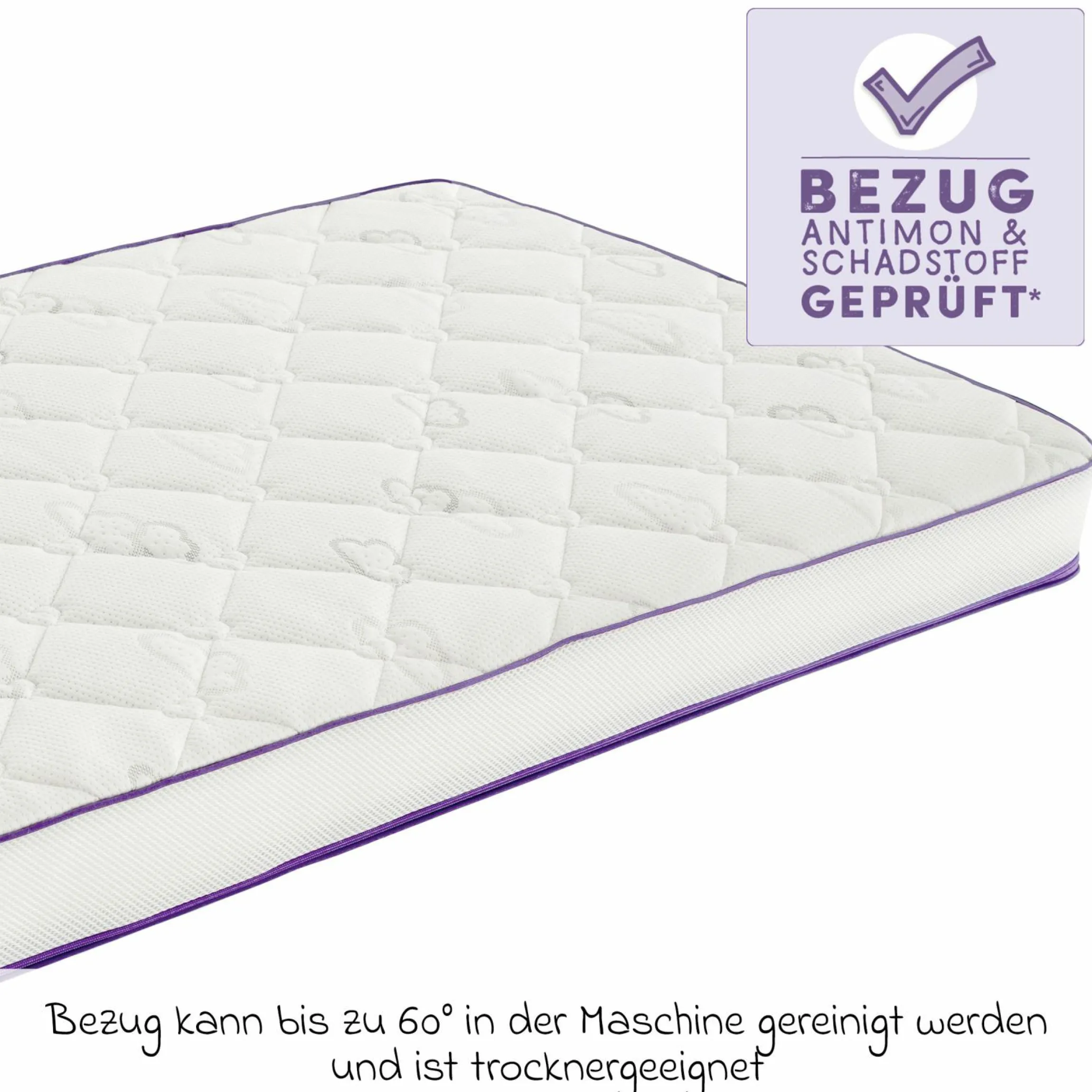 Babymatratze Polarstern - 60 x 120 cm