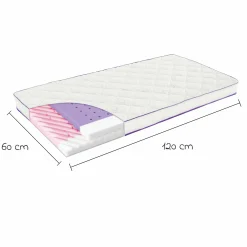 Babymatratze Polarstern - 60 x 120 cm
