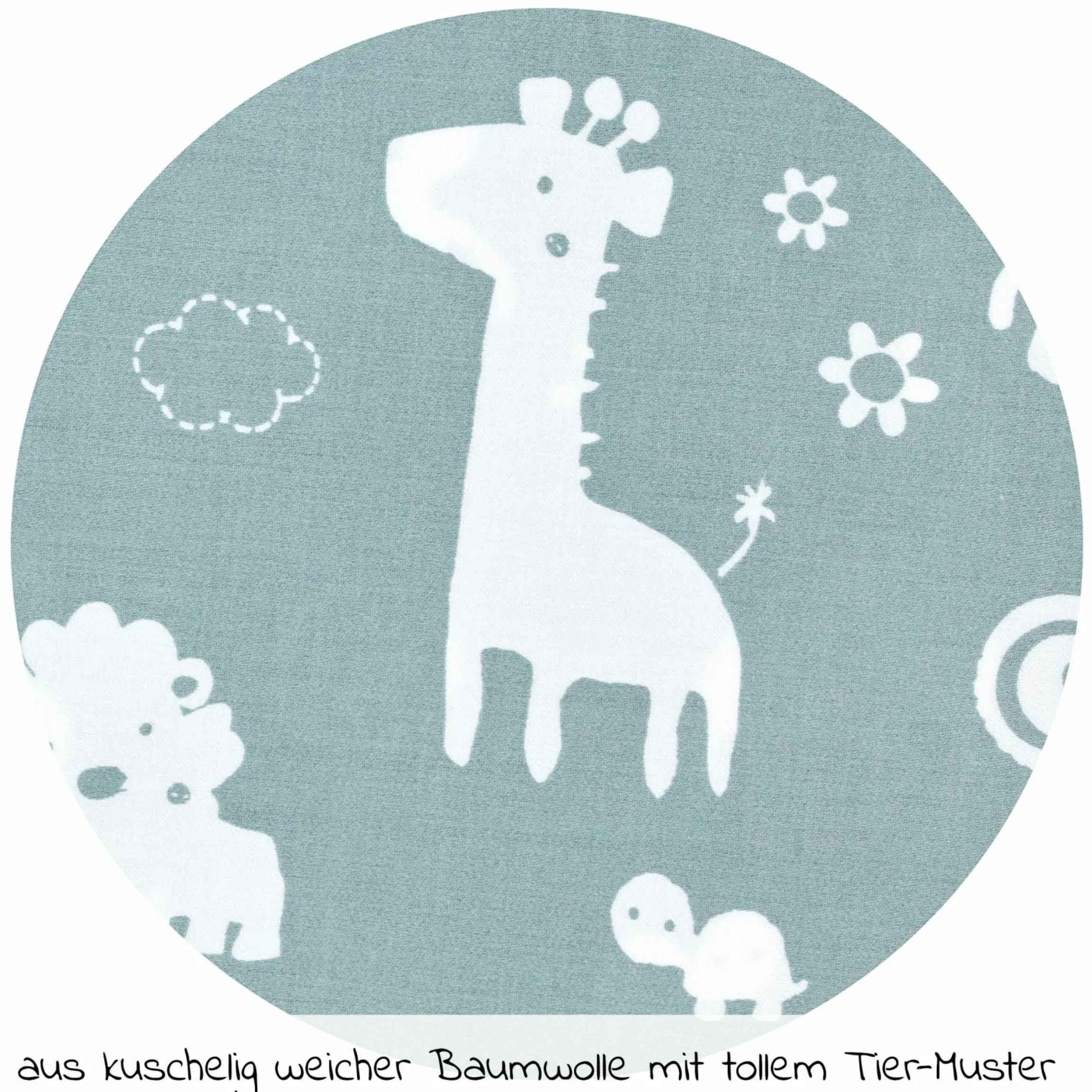 Baby-Mäxchen Außensack - Animals - Gr. 50/56