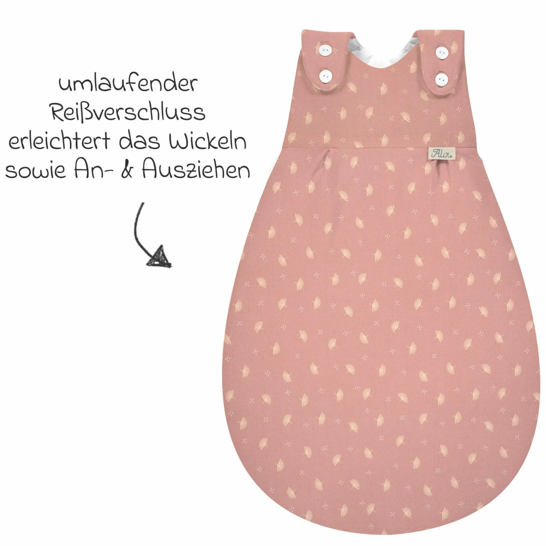 Baby-Mäxchen Außensack - Pretty - Gr. 50/56