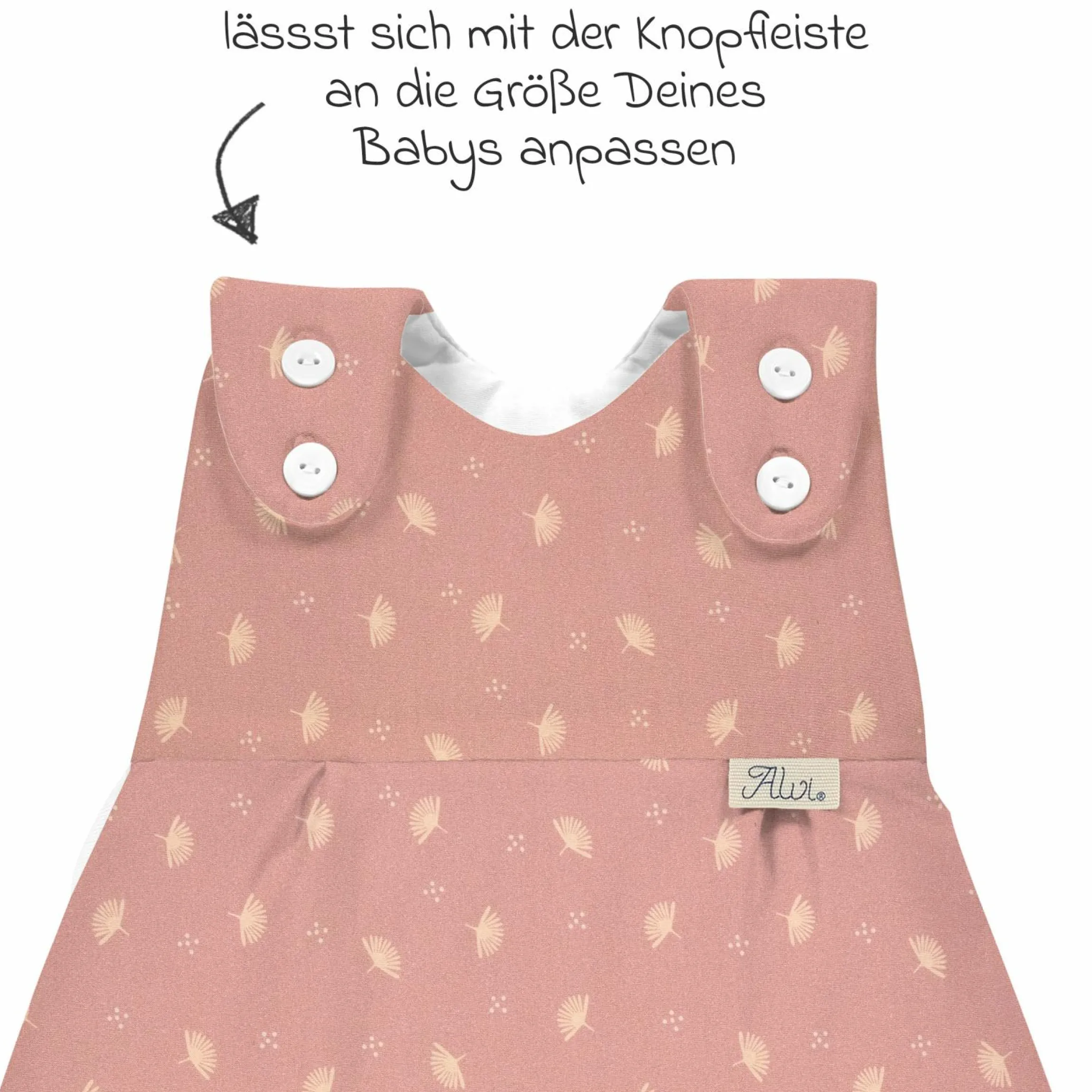 Baby-Mäxchen Außensack - Pretty - Gr. 50/56
