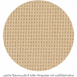 Baby-Mäxchen Außensack - Waffelpique - Gr. 50/56