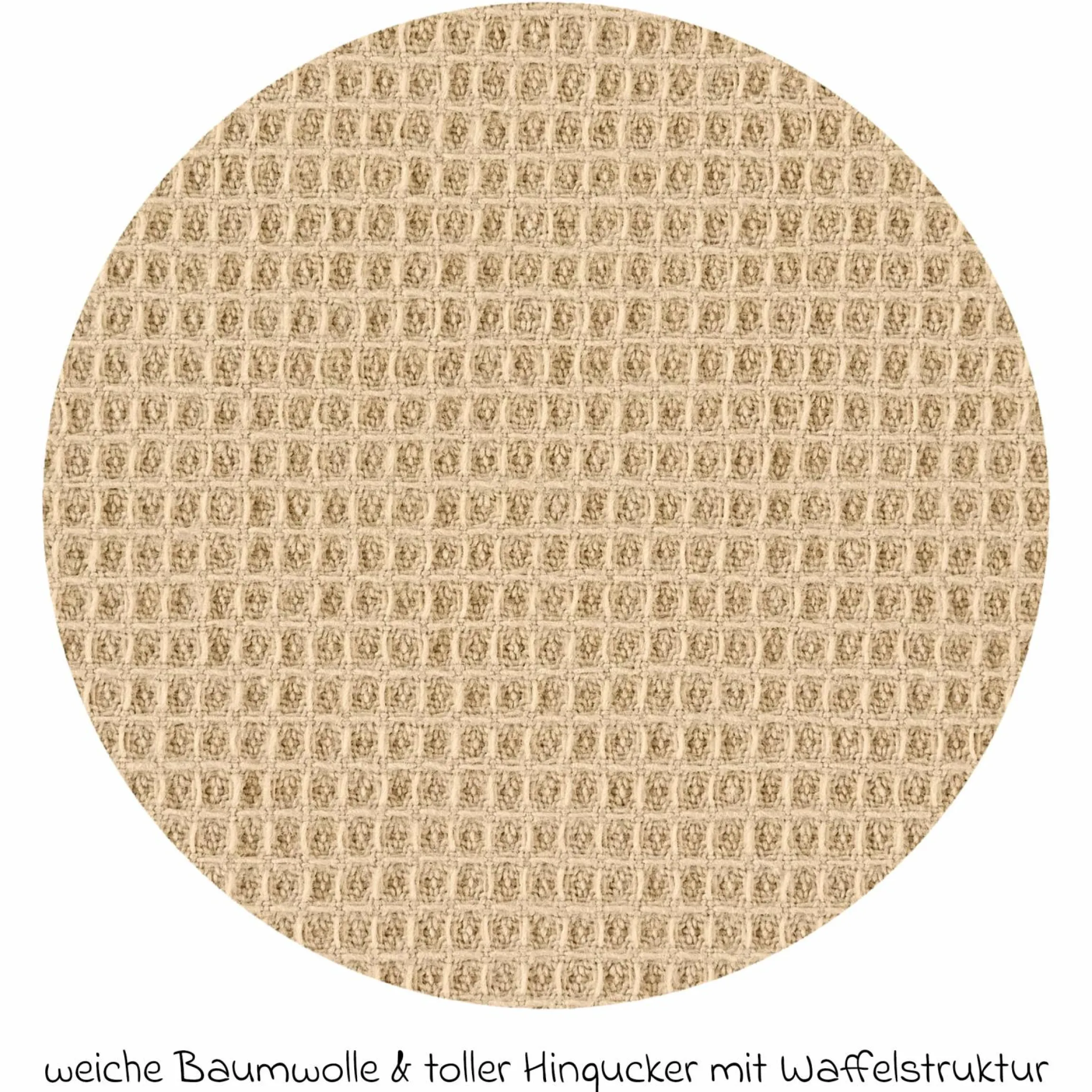 Baby-Mäxchen Außensack - Waffelpique - Gr. 50/56
