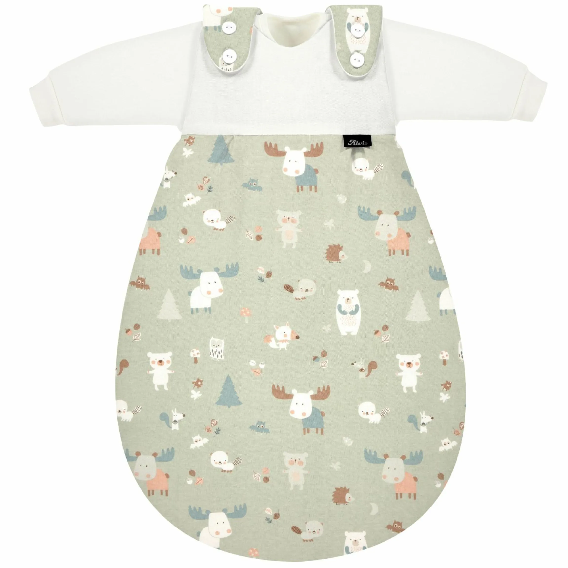 Baby-Mäxchen 3-tlg. - Baby Forest - Gr. 50/56