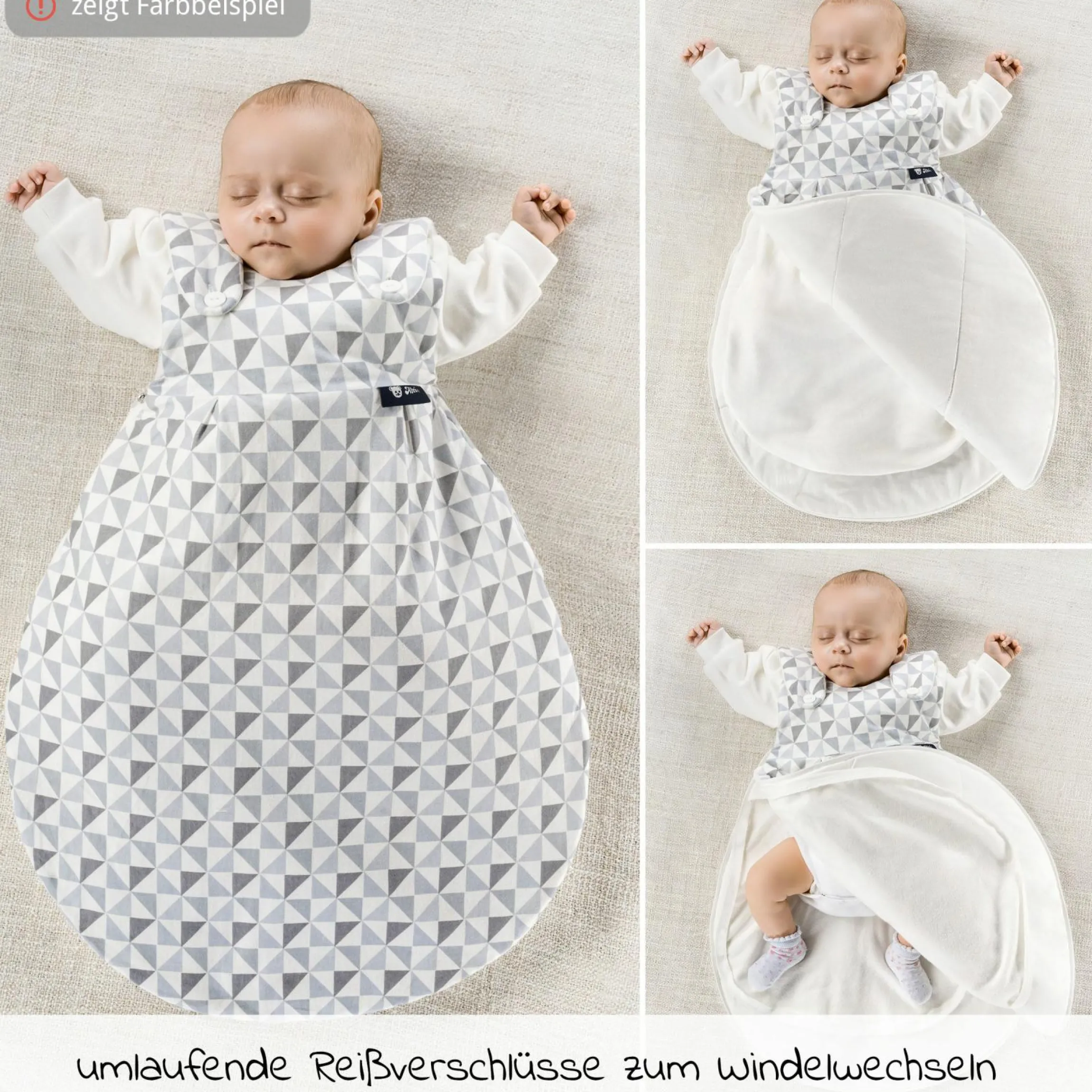 Baby-Mäxchen 3-tlg. - Baby Forest - Gr. 50/56