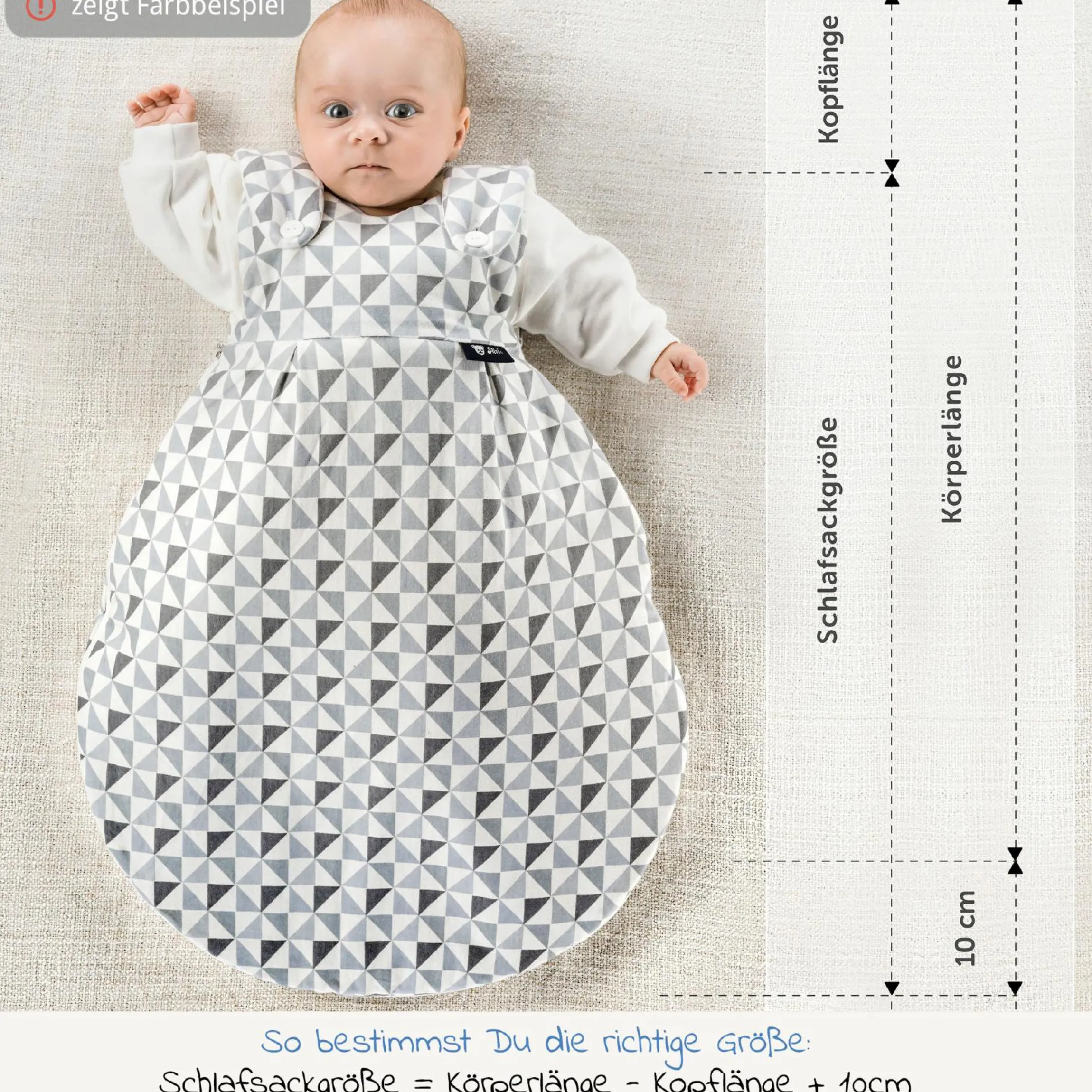 Baby-Mäxchen 3-tlg. - Baby Forest - Gr. 50/56