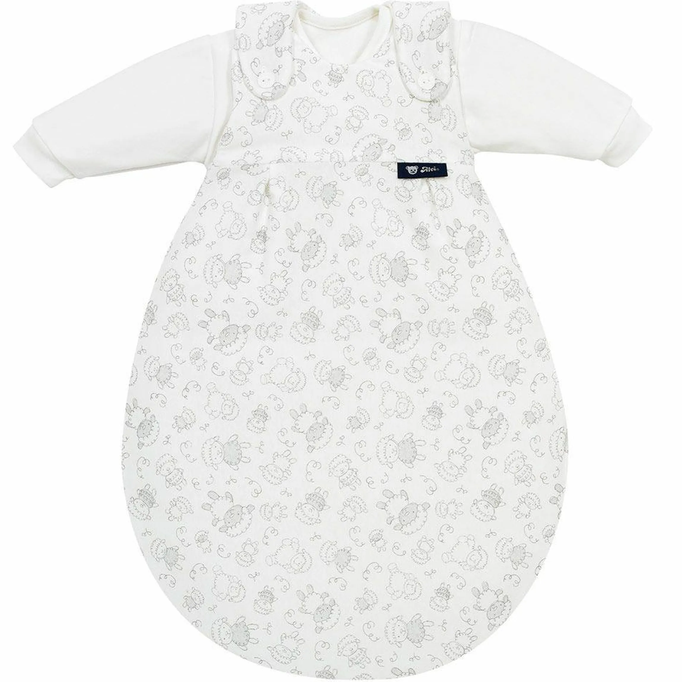 Baby-Mäxchen 3-tlg. - Schäfchen Beige - Gr. 50/56