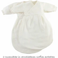 Baby-Mäxchen 3-tlg. - Schäfchen Beige - Gr. 50/56
