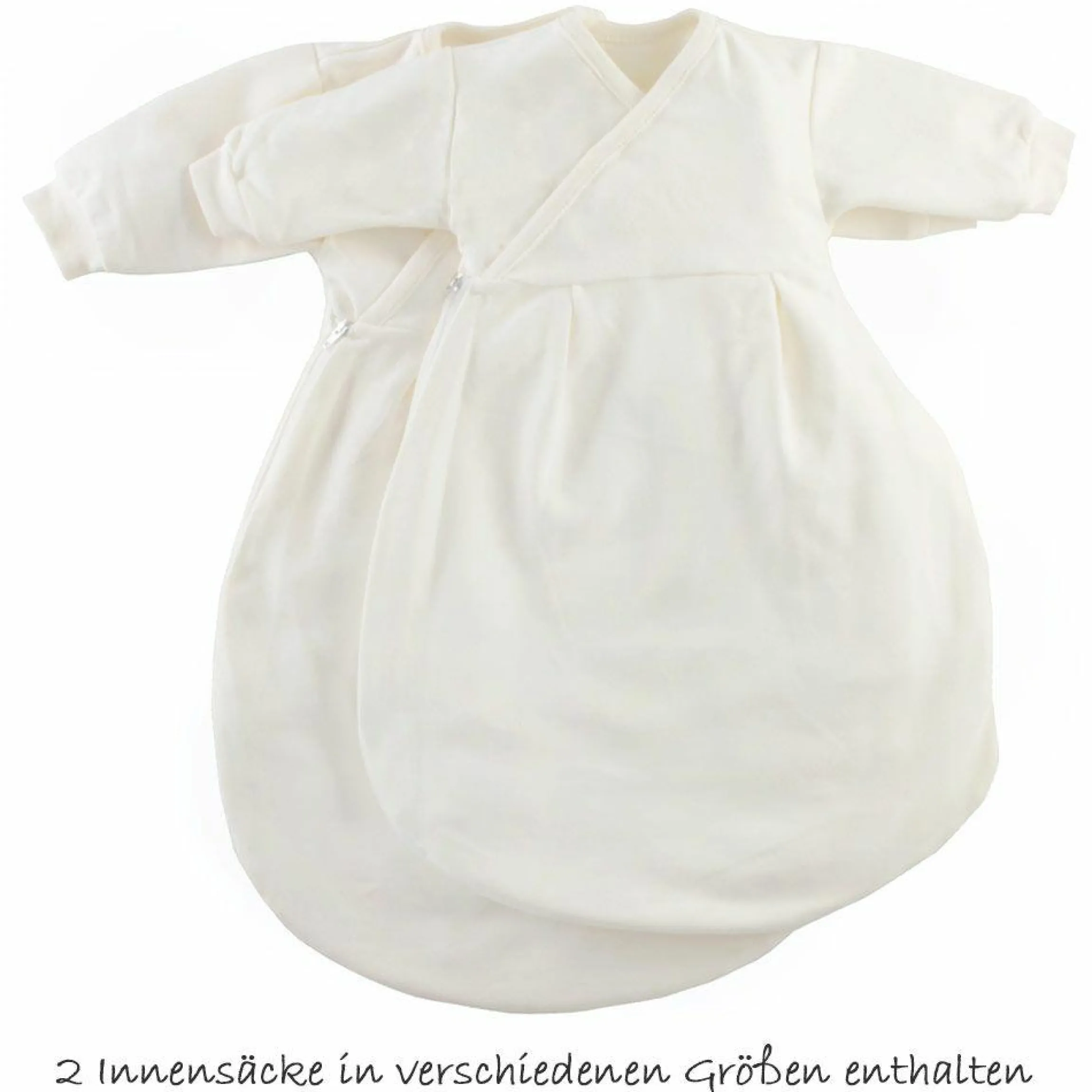 Baby-Mäxchen 3-tlg. - Schäfchen Beige - Gr. 50/56