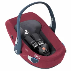 Babyschale Albert i-Size 1.2 ab Geburt - 18 Monate (40 cm - 85 cm, bis 13 kg) inkl. Neugeboreneneinlage, Sonnenverdeck & verstellbare Kopfstütze - Forest Fruits