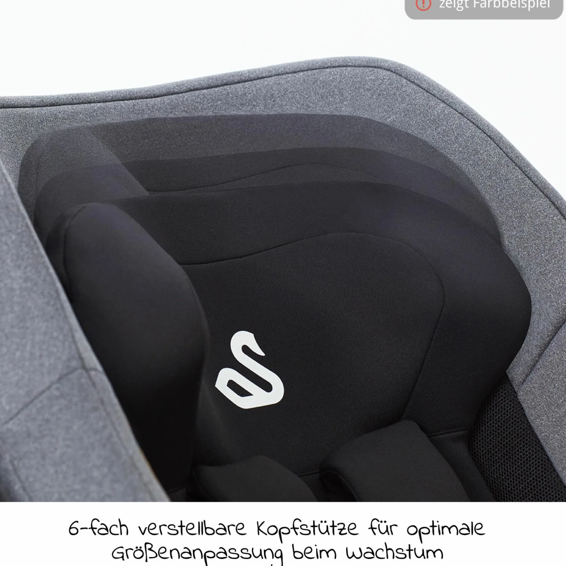 Babyschale Albert i-Size 1.2 ab Geburt - 18 Monate (40 cm - 85 cm, bis 13 kg) inkl. Neugeboreneneinlage, Sonnenverdeck & verstellbare Kopfstütze - Blueberry