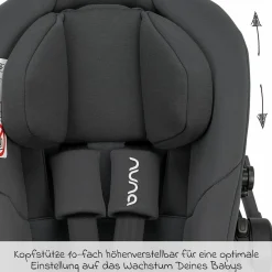 Babyschale ARRA next ab Geburt bis 13 kg (40 cm - 85 cm) inkl. Sitzverkleinerer & Sonnenverdeck nur 3,5 kg - Ocean