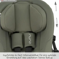 Babyschale ARRA next i-Size ab Geburt bis 13 kg (40 cm - 85 cm) Liegeposition 157° inkl. Sitzverkleinerer & Sonnenverdeck nur 3,5 kg - Caviar