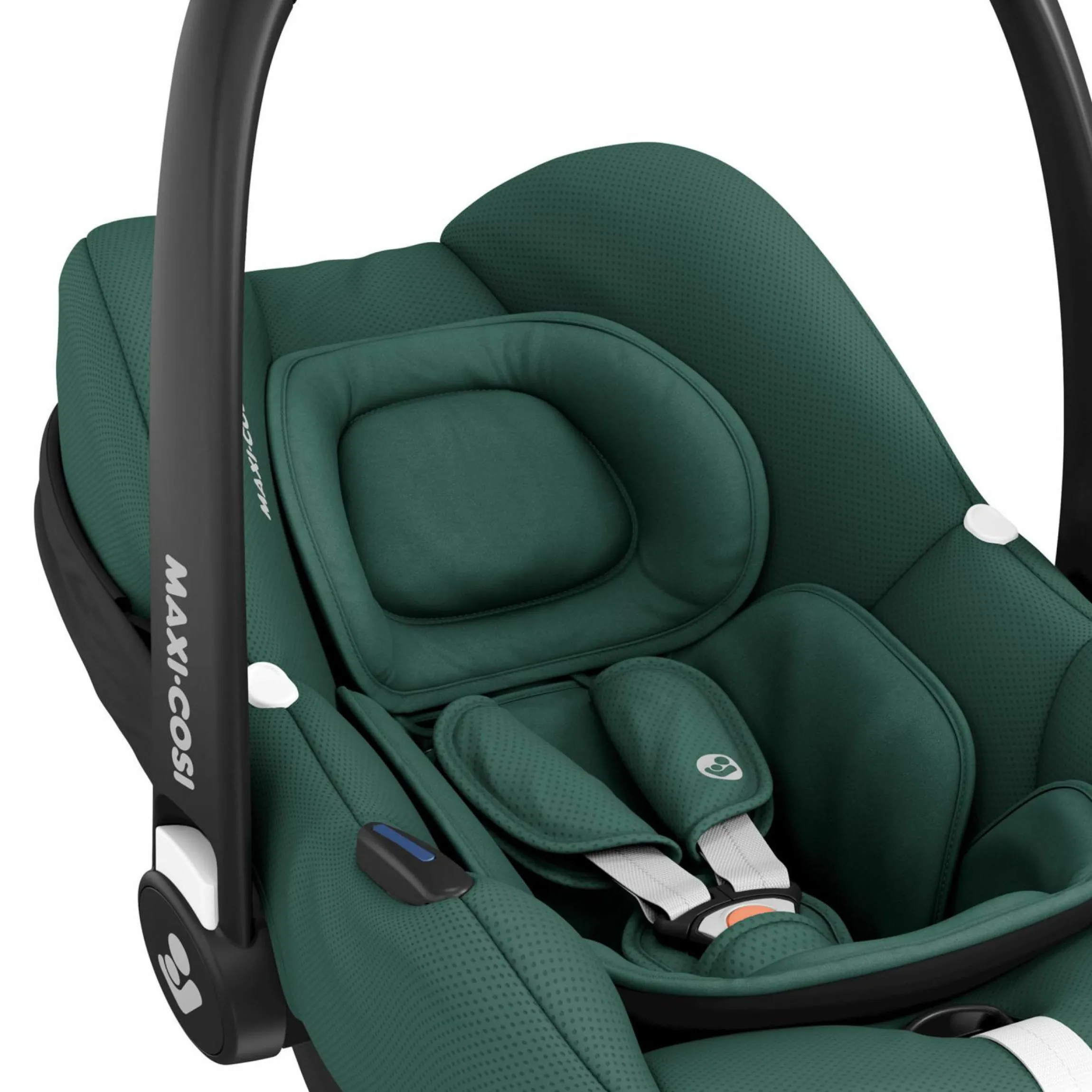Babyschale CabrioFix i-Size ab Geburt-12 Monate (40-75 cm) inkl. Einschlagdecke & Schnullerbox - Essential Green - Kollektion 2025