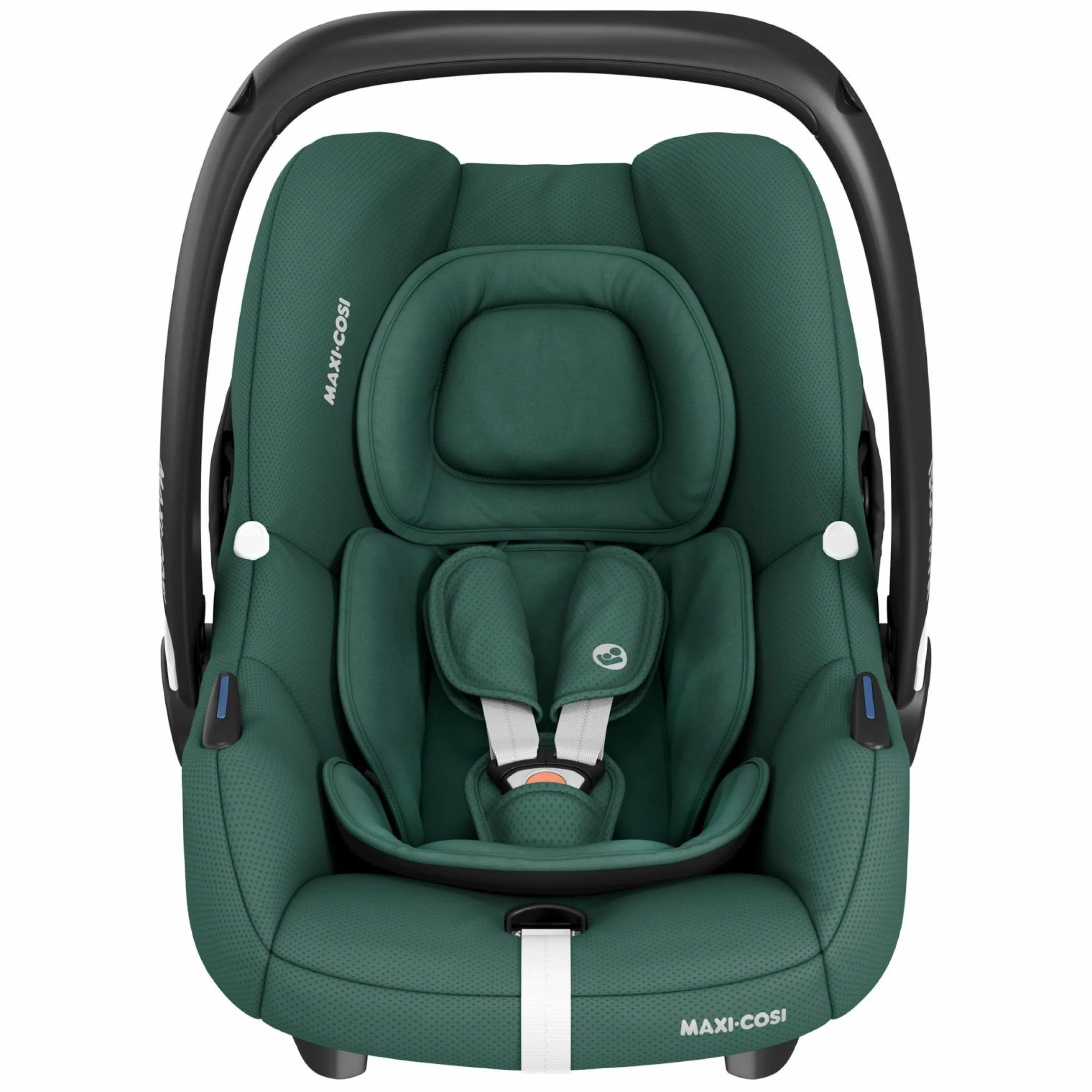 Babyschale CabrioFix i-Size ab Geburt - 12 Monate (40-75 cm) & Sitzverkleinerer, Sonnenverdeck - Essential Green - Kollektion 2025